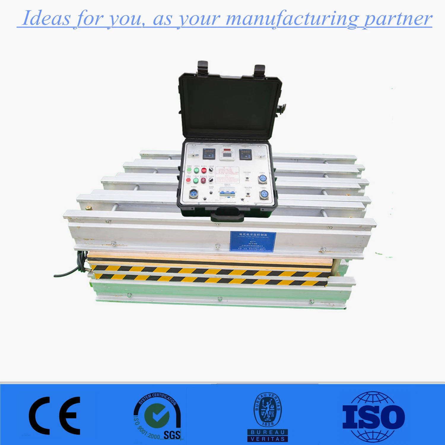 100psi 200psi Sectional Type Rubber Conveyor Belt Welding Vulcanizing Machine