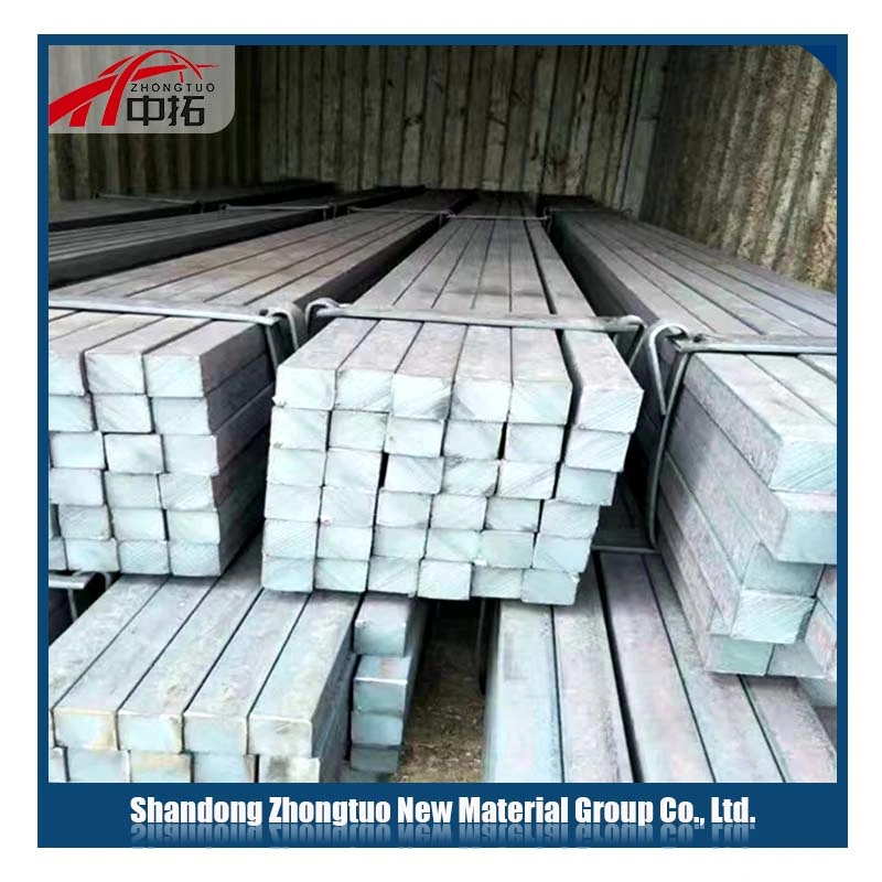 Hot Rolled Black / Galvanized Steel Flat Bar A36 Ss400 S355jr 5160 1095 1080 Iron Carbon Mild Steel Metal Square Flat Bar