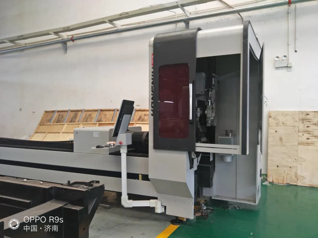 Rotary Axys Laser Fiber CNC Metal Cutting Laser Cutter From Shandong