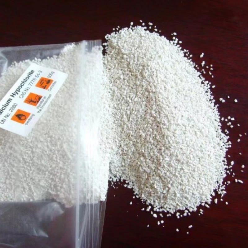 High-Purity Calcium Hypochlorite Tablets Available in 45kg Barrels From Stock