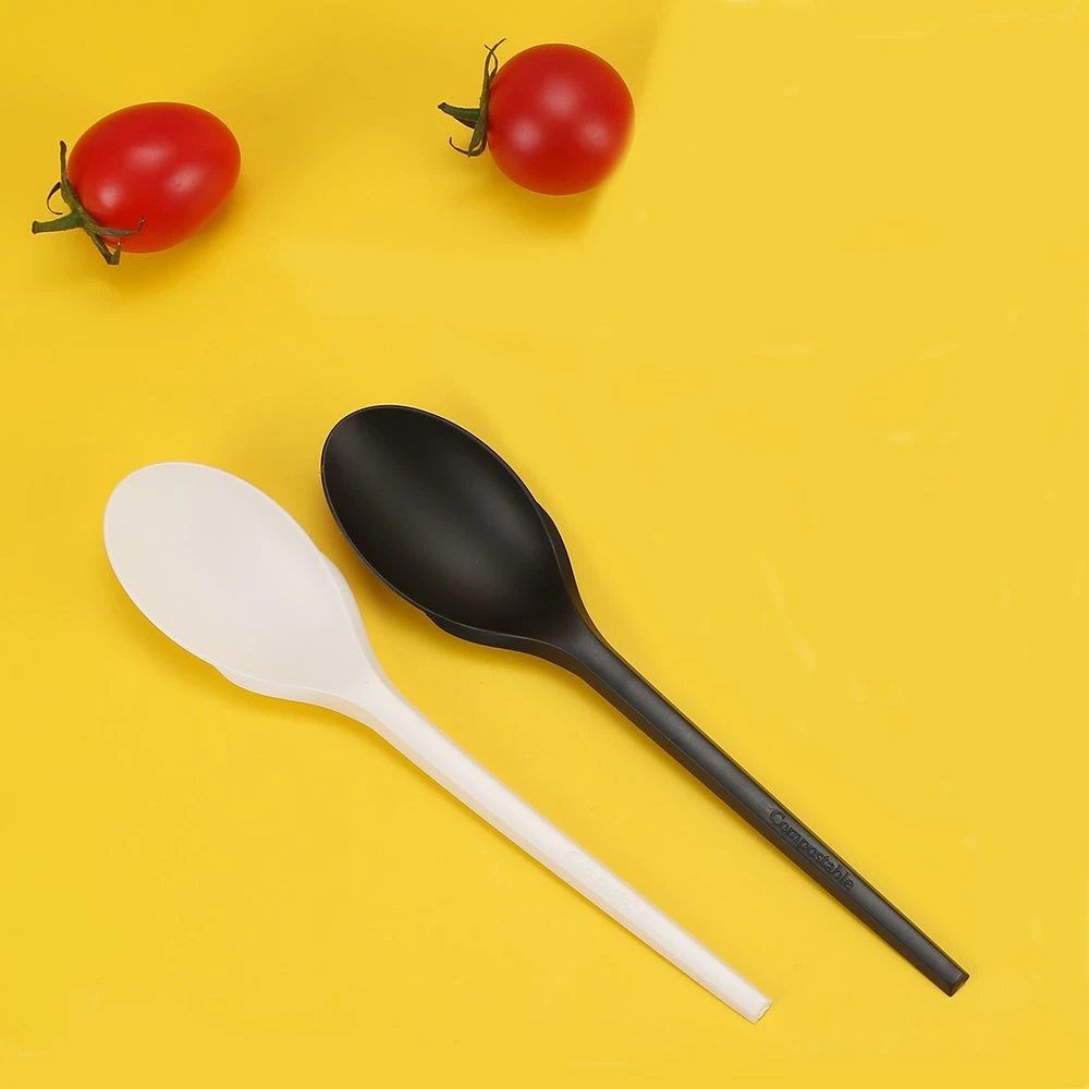Biodegradable Cutlery Knife Fork Spoon Plastic Alternative Cpla Tableware