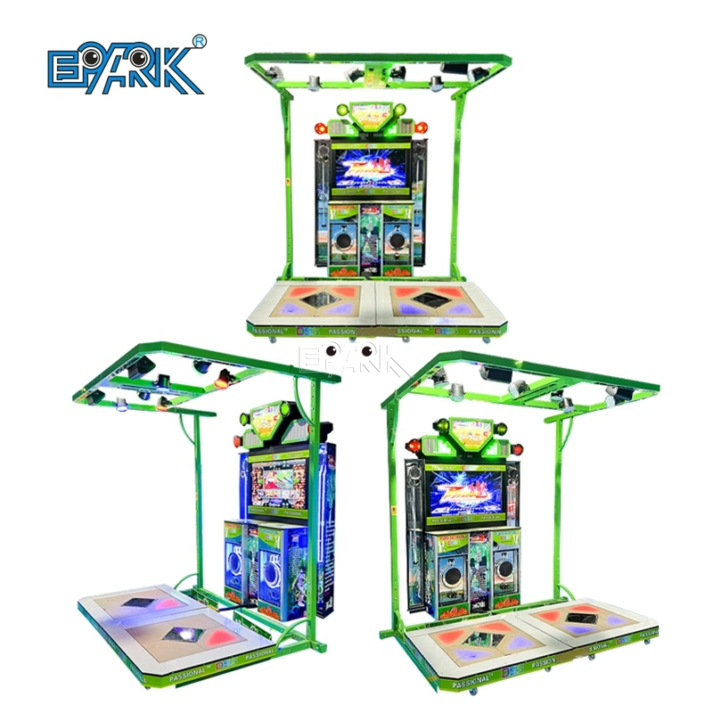 47" Dancing machine coin Pusher Jeux vidéo danse Arcade jeu Machine