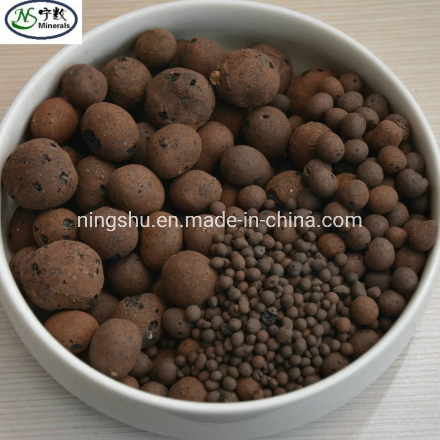 Clay Pebbles Hydroballs Leca 8-20mm as Hydroponic Growing Medium