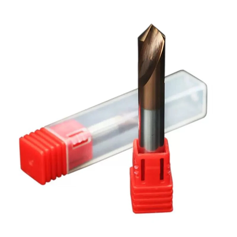 Spot Drill Chamfer Endmill Cutting Tools 55HRC 65HRC 70HRC for Titanium Hard Steel