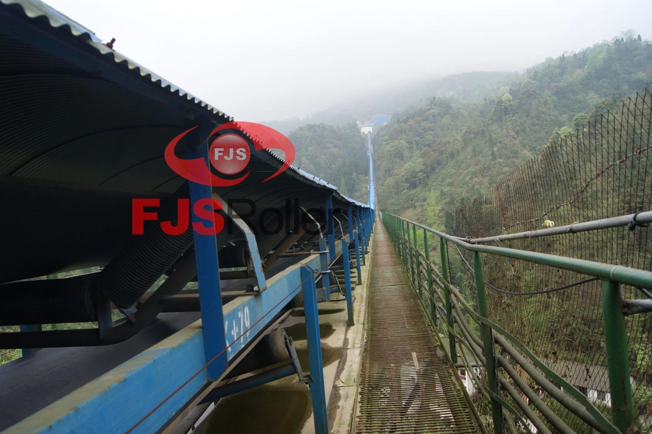 Steel Return Conveyor Fjs HDPE Roller/Heavy Duty Belt