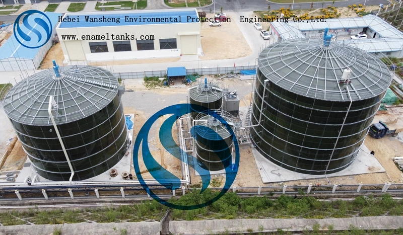 Réservoirs en verre fusionné à l'acier / Réservoirs Gfs / Réservoirs GLS pour l'eau potable.