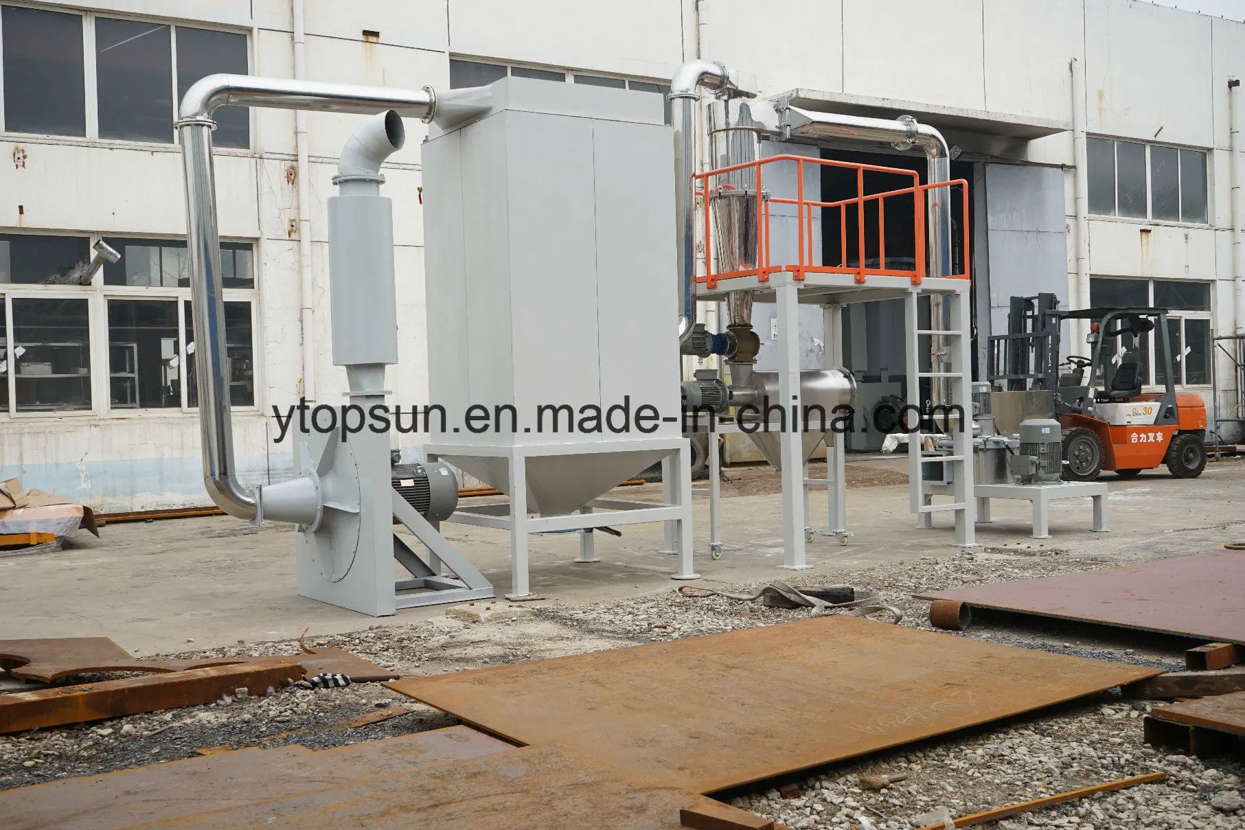 600-800kg/H Grinding System for Powder Coatings