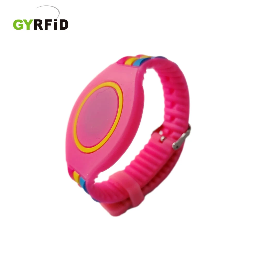 Gyrfid fastuosa Ntag213 Pulsera NFC para los niños Wrs34