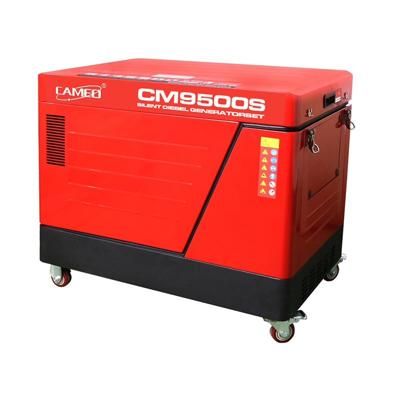 5kVA to 25kVA Portable Clamshell Silent Electric Diesel Generator Set Price 7.5kw 7.5kVA 7.5 Kw kVA 7500W 7500 Watt Single Phase Small Power Genset