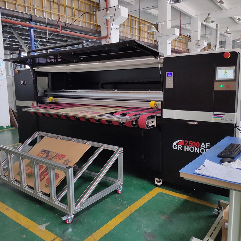 Corrugated Cardboard Digital Printing Machine Large Format GR2508