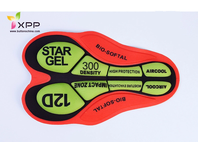 3D de Manufactura China Ciclismo Pantalones Pad con gel