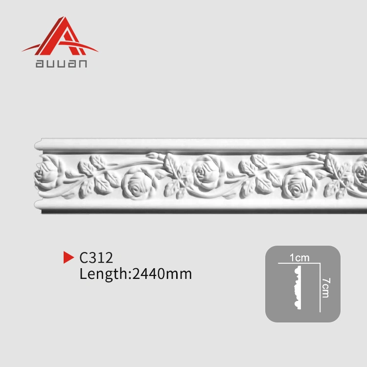 China PU Interior Decorative Door Trim Frame Cornice Moulding