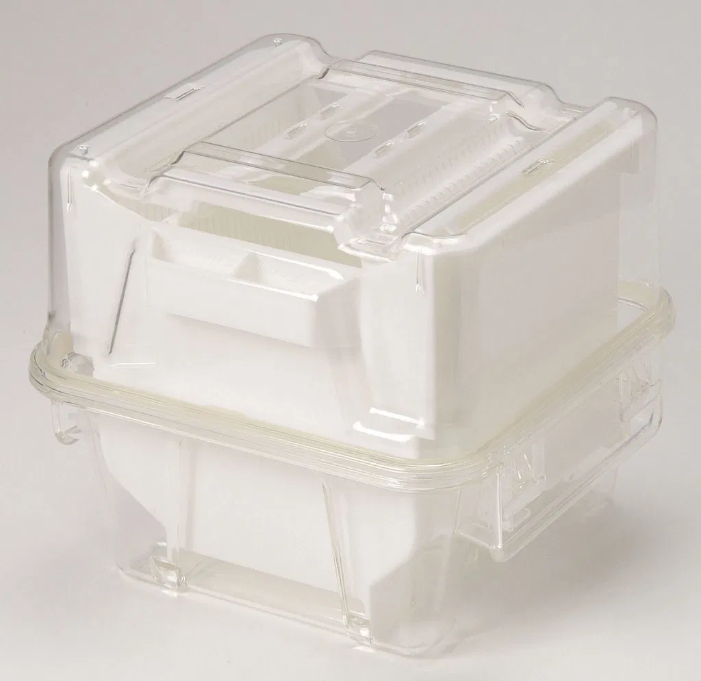 Clear PC 450mm Wafer Cases Made of High-Purity Plastics Injection Mould with Clean Molding Service