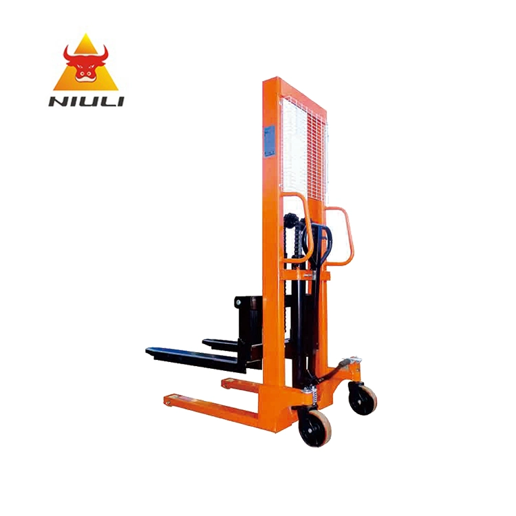 Niuli OEM Factory Supply Mini Montacarga Manual Hydraulic Forklift Stacker