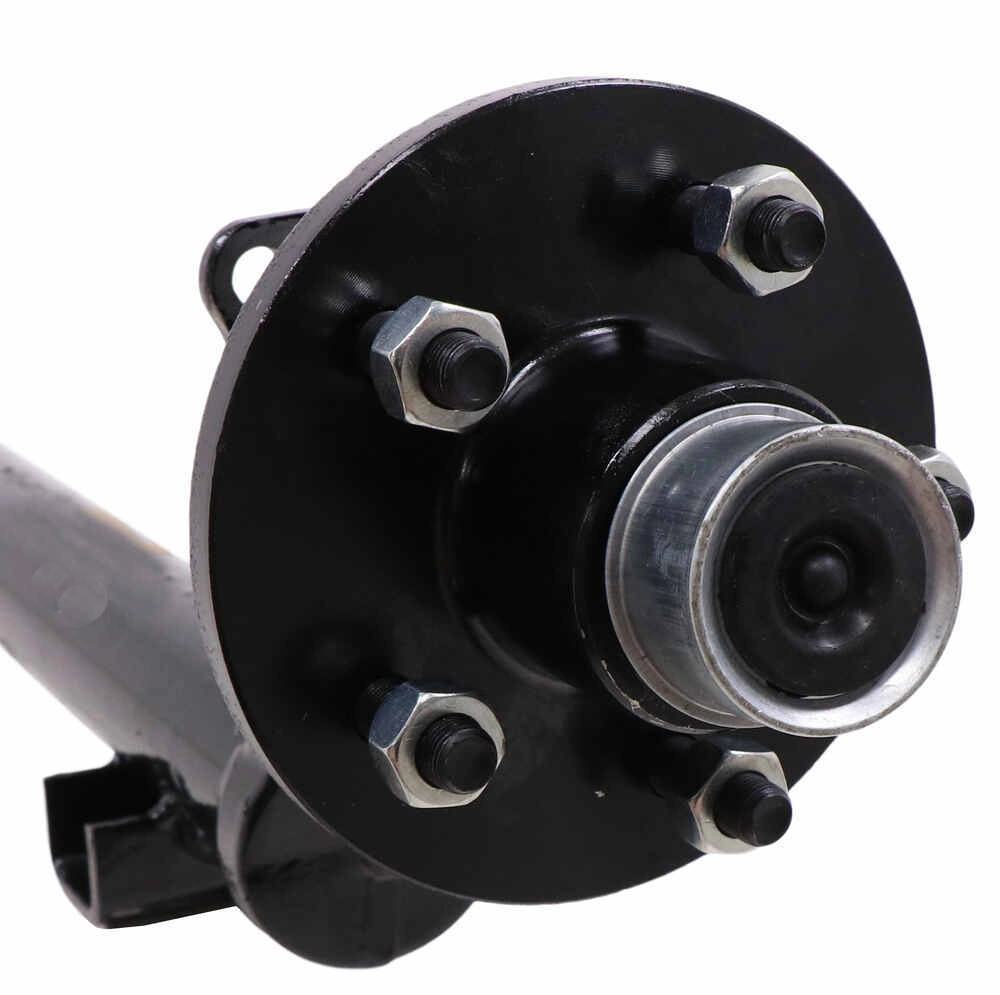 Trailer Axle with Idler Hubs - 4" Drop - 5 on 4-1/2 Bolt Pattern - 89" Long - 3,500 lbs