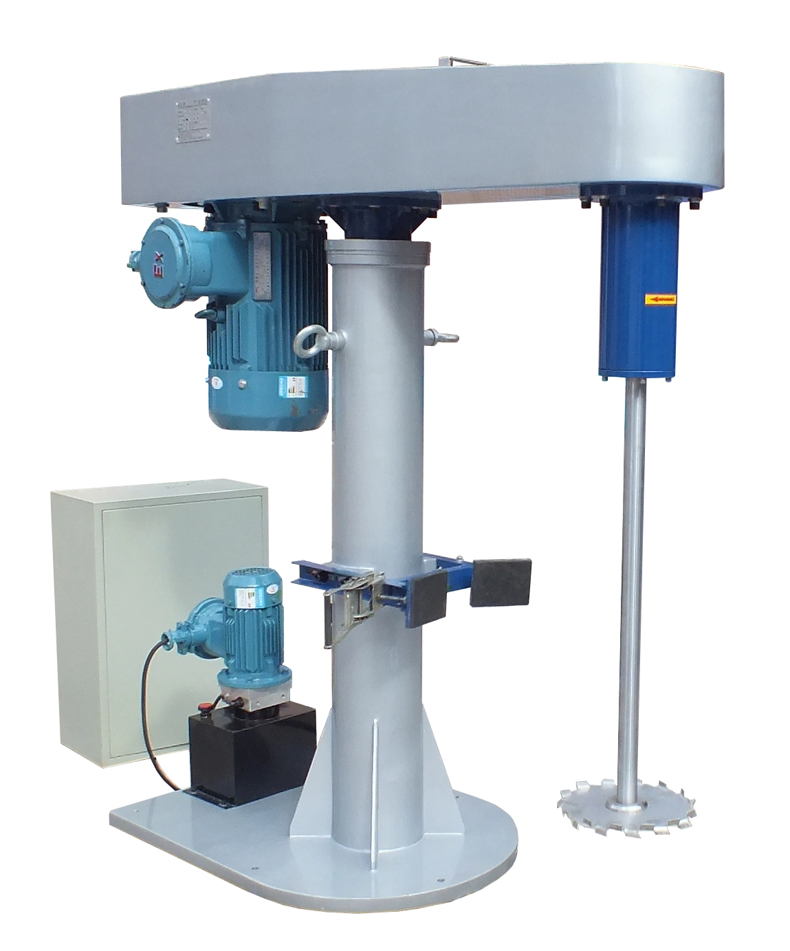 High Speed Disperser with Pneumaticand or Hydraulic Lifting