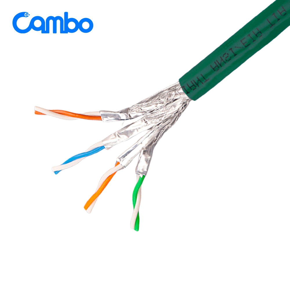 High Quality RJ45 Cable Computer Networks Cat7 23AWG 0.55mm PVC Fire-Resistant Certified Network Cables