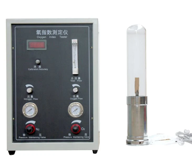 Oxygen Index Apparatus ASTM D2863 Flammability Testing Instrument