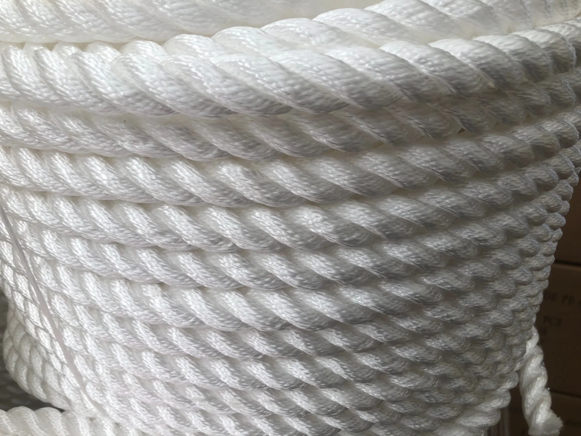 Nylon Twisted Rope, 6mm Synthetic Yarn 3 Strand/3 Ply with High quality/High cost performance 