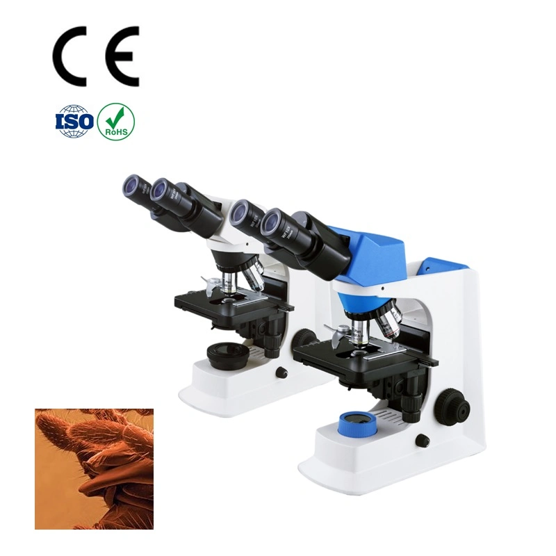 2000x microscopio biológico de plan completo de Infinito binocular (Smart-4LED)