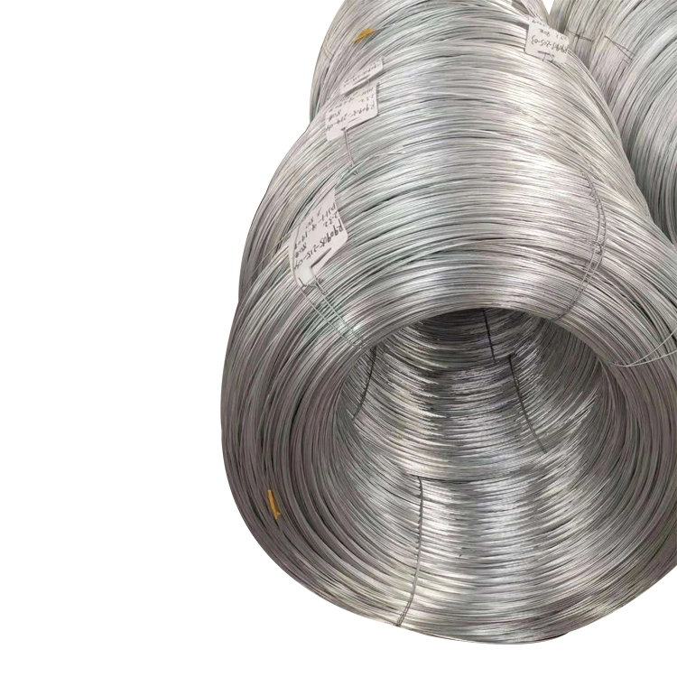 Low Price ASTM GB ISO Standard Zinc Wire Steel Wire Rope 2.50mm 3.15mm Galvanized Steel Wire for Nose Wire / ACSR/ Armouring Cable/Optical Fiber Cable