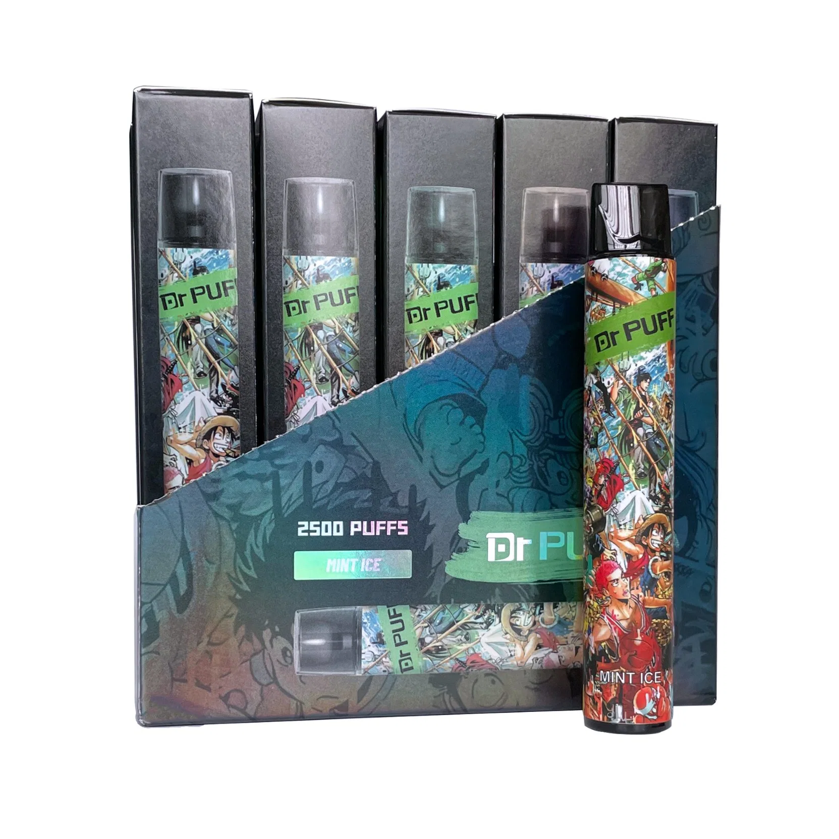 Novíssimo 7.5Ml descartáveis grossista Caneta Vape Dr Puff Puffs 2500