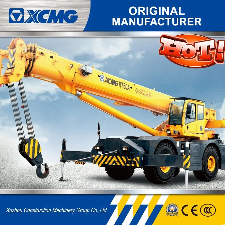 XCMG 60t Rt60A معدات رفع متنقلة للبيع