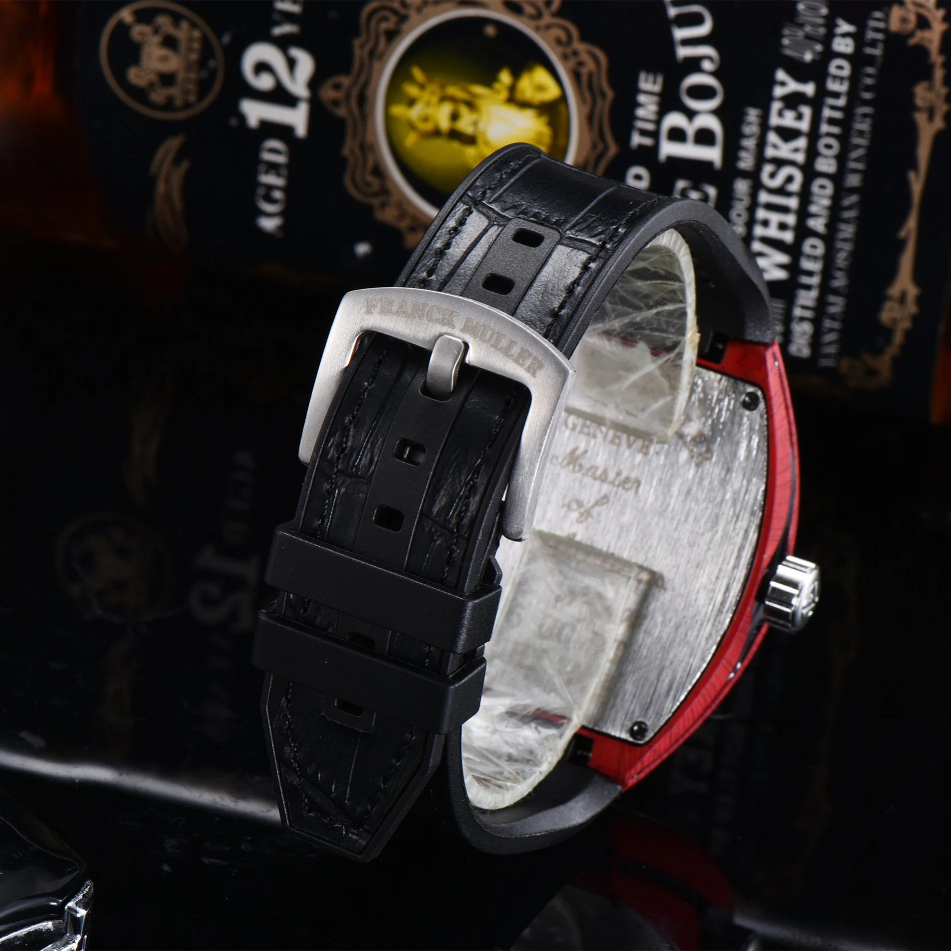 High-Quality Men's Watch  Men's Watch High-Grade Leather Strap