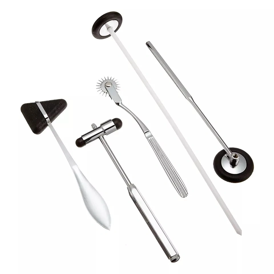 Marteau de haute qualité Professional Medical Scroll Wheel Reflex instruments percussion Définir avec ce