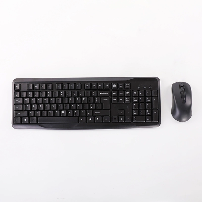 Portable USB Plug Quiet Computer Office Home Keyboard and Mouse Set