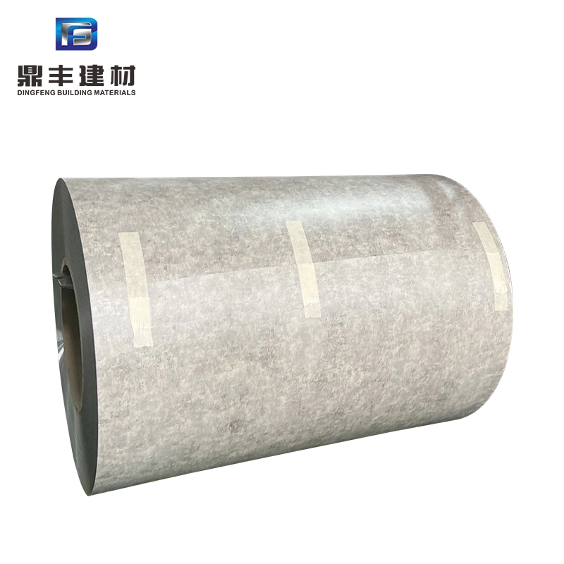 Color Painted Aluminum Foil Marble Material PVDF Coated Aluminum Coil