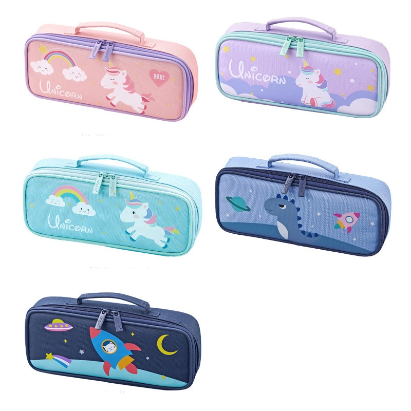 Zipper Pen Case Cosmetic PVC Custom Pouch School Pencil Bag