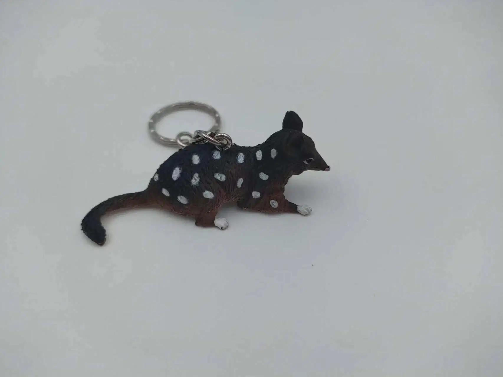 Quoll Keychain Small Mouse Plastic Delicacy Figure Keychain Toy