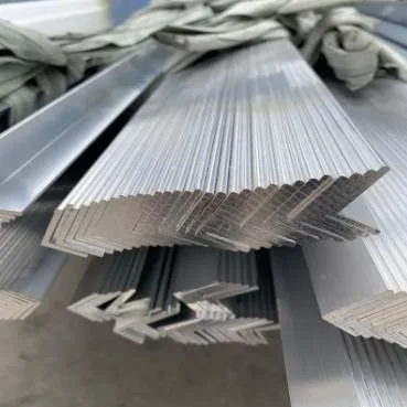 Al ASTM 2024 3003 4A01 6026 6061 5083 5A05 7075 extrusión de aluminio de fundición de aleación de la barra de ángulo