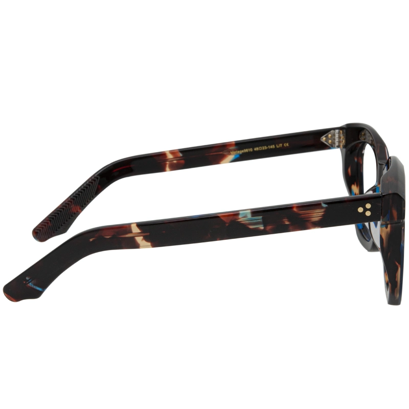 Lunettes à plaque optique pour les cadres pour les yeux fermés pour femmes et hommes Pour Myopia support prescription lentilles Retro