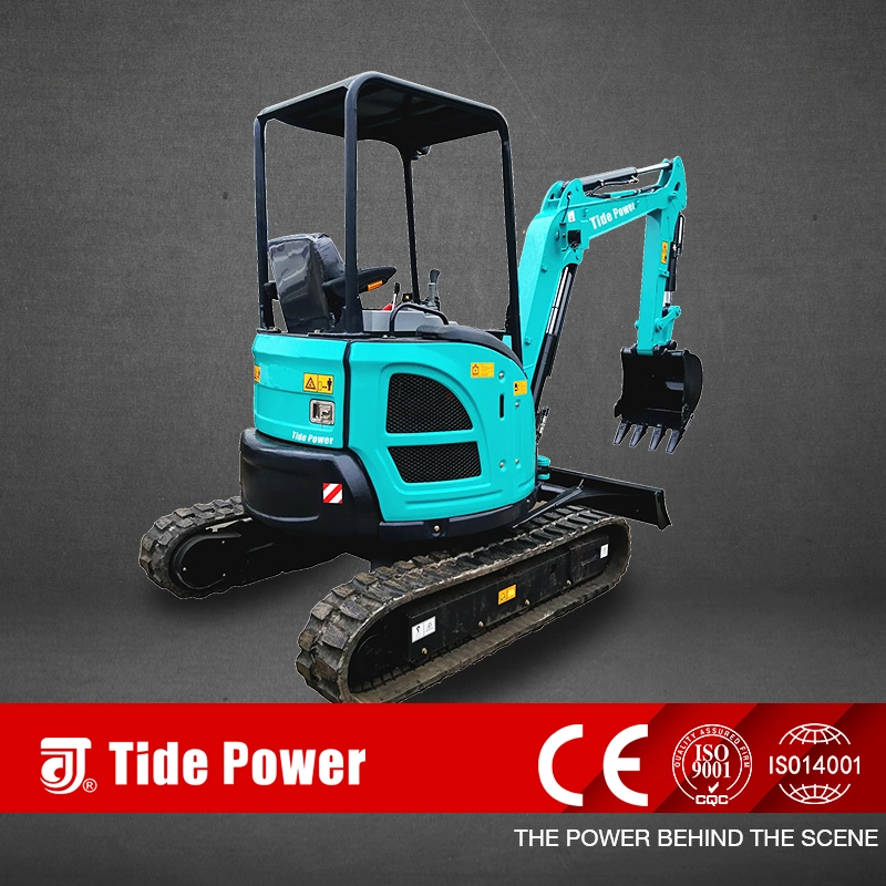 High quality/High cost performance  Tide 2.5t 3t CE EPA Hydraulic Miniexcavadora Mini Digger Mini Excavator with Imported Parts