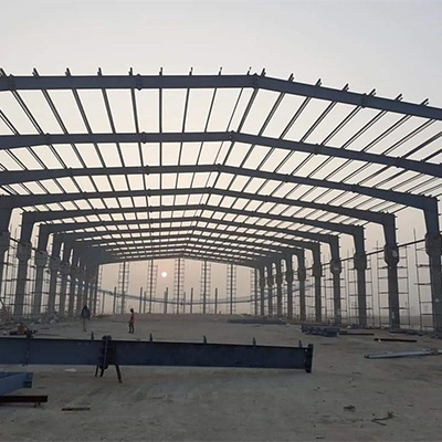 Prefabricated Environmentally Light Steel Structure Warehouse Q235B/Q355b