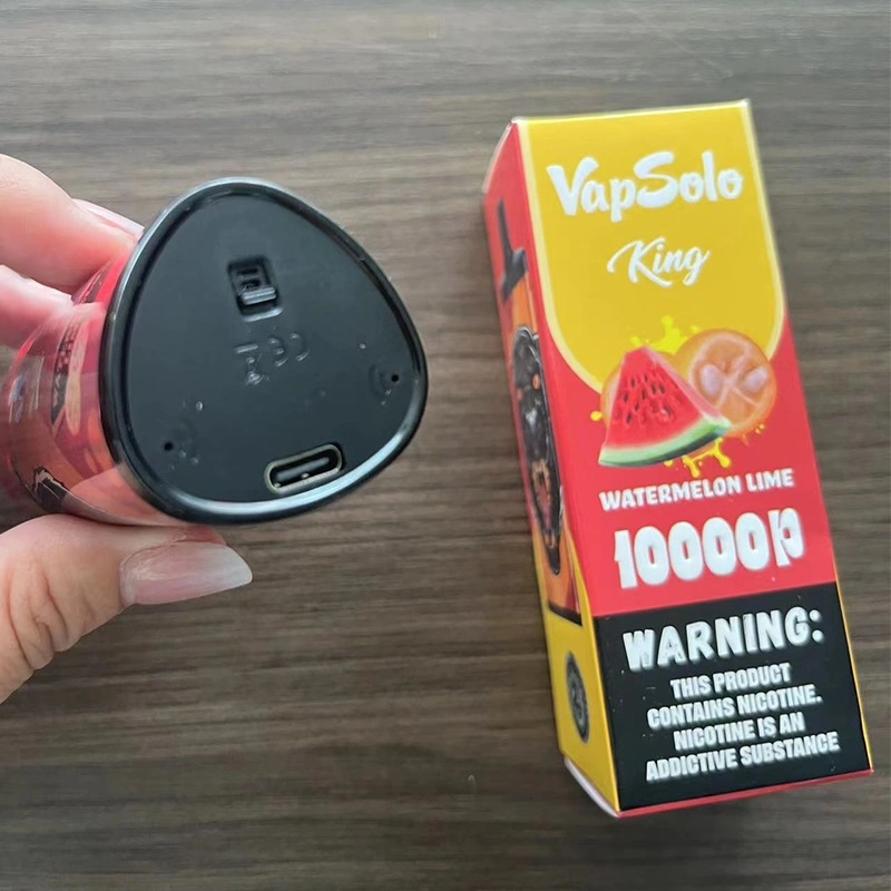 Mayorista/Proveedor de la fábrica de Shenzhen Cigarrillo Electrónico Desechable Vape E cigarrillos de R&amp;M Vapsolo Rey 10000 Puff Vape