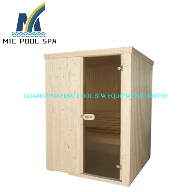 2021 New Saunas with Sauna Heater Traditional Style Indoor Wooden Infrared Dry Steam Sauna Room Portable Outdoor