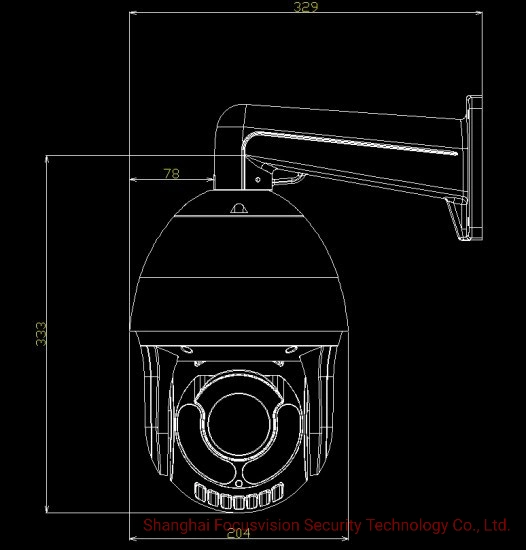 2MP/4MP/8MP 20X/33X сумеречного света звезд IR высокоскоростных купольных IP CCTV безопасности PTZ камера видеонаблюдения многоязыковой 32 предустановок IR расстояние 200 м