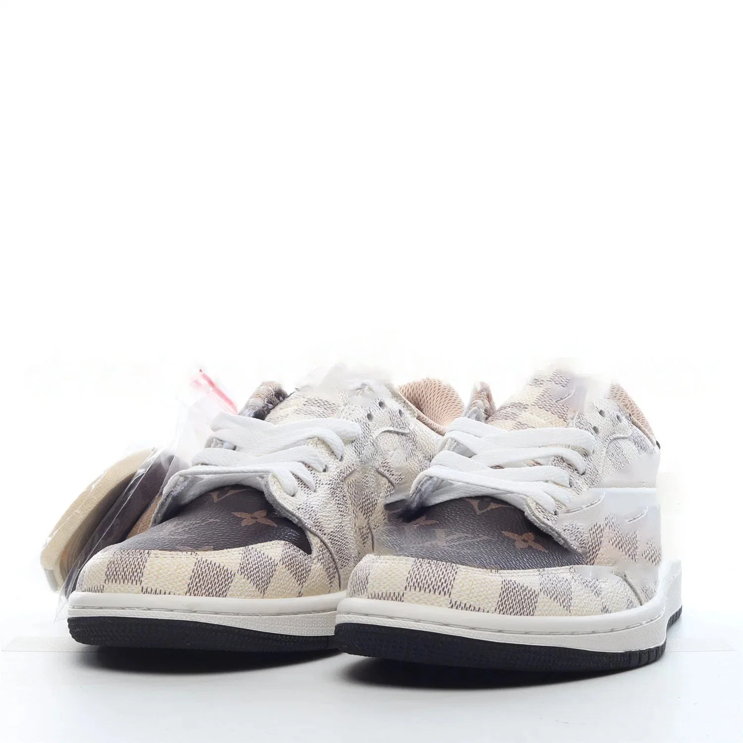 Zapatos baratos de calidad Travis Scott X Fragment X Air Jor-Dan 1 Ts LV Joint Low Uniex Putian