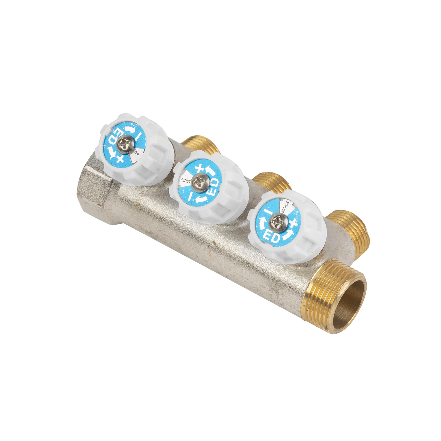 16mm 3 Ways Forged Brass Plumbing Manifold for Multilayer Pipe