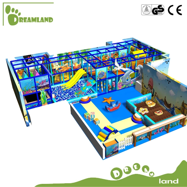 Commercial Sea Ocean Themed Indoor Soft Toy Playground for Kids