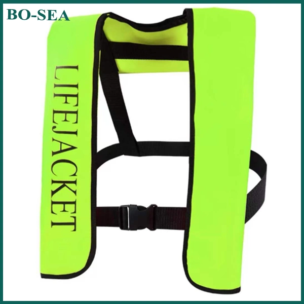 Cheap Price Whole Sale Colorful Adult Inflatable Lifejacket Marine Lifesaving Lifejacket