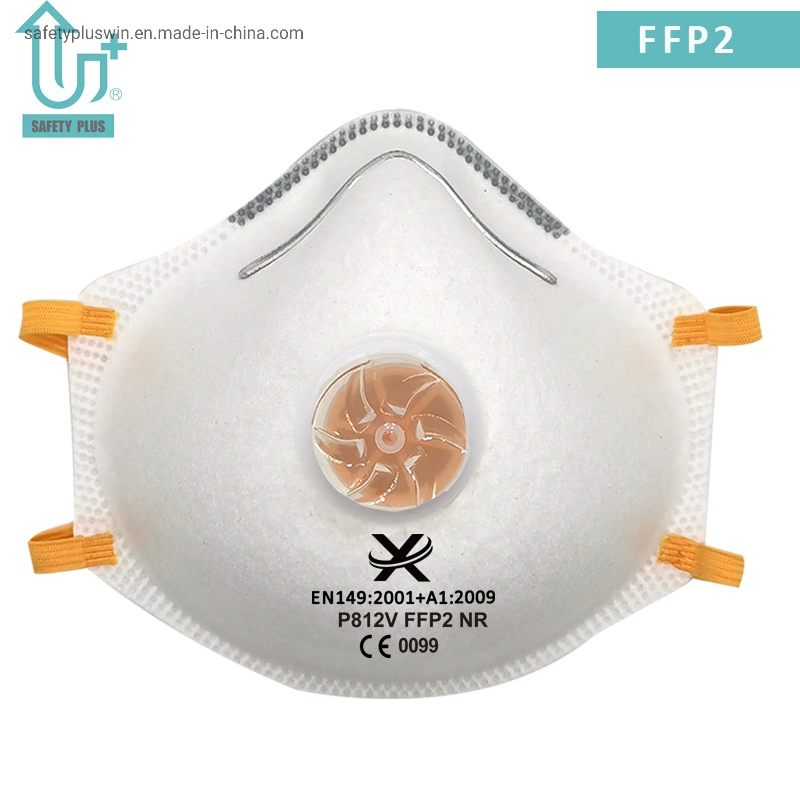 Provide PPE Good Quality Disposable Adult Face Cup Type FFP2 Nr D Filter Rating Protection Dust Respirator Safety Mask