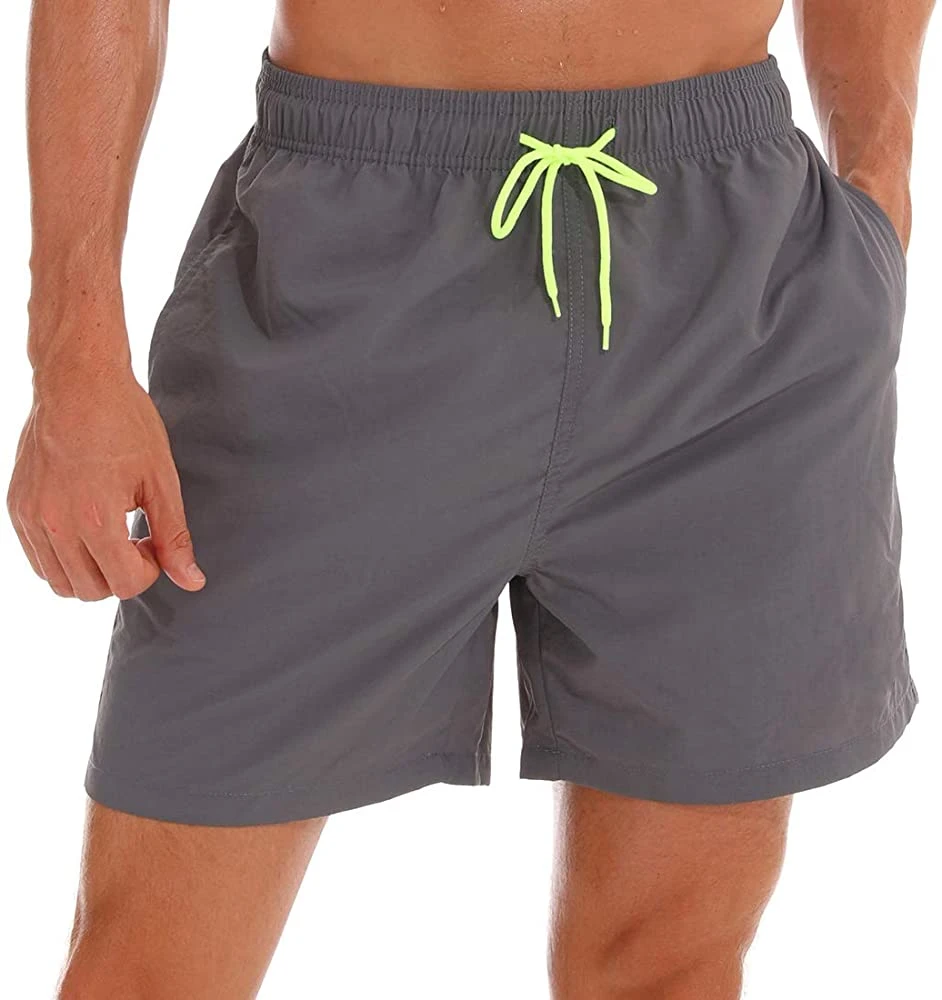 Les hommes doublure maille à séchage rapide Quick Dry Conseil léger /Beach /nager Shorts Upf50