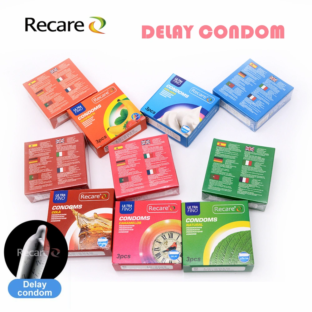 Amazon mejor vender retrasado masculino funda pene preservativo Sexy 30 PCS condones juguetes sexuales Condome Ultra delgado