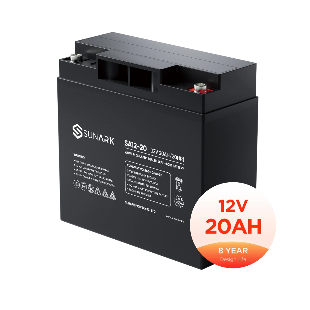 Bester Preis Sunark 12V 20ah Bleiakku Produktionsanlage Tubuläre Bleigelbatterien