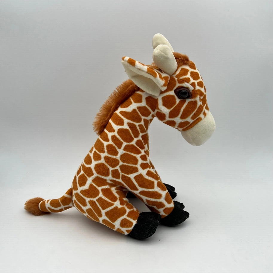 Custom Kids Plush Toy Doll Cotton Filling Super Floppy Lovely Animals Giraffe Toy