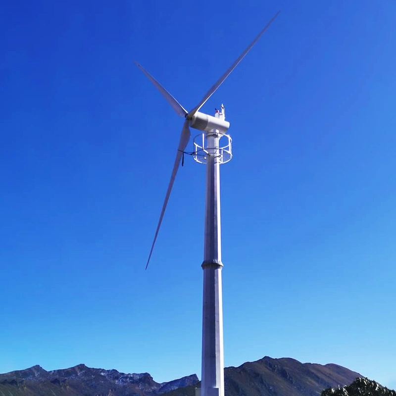 380V 100kw Horizontal Axis Wind Turbine Generator for Hybrid Wind Solar System